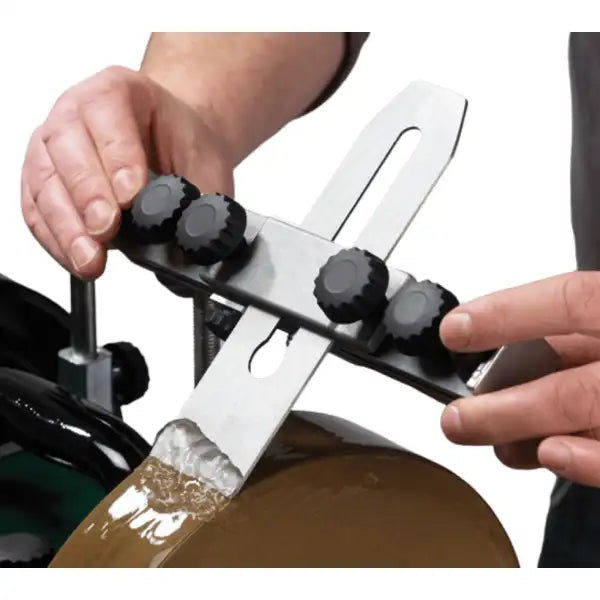 Record Power WG200 & WG250Sharpening System Plane Camber Jig - Sharpening Use to sharpen planer blades up 3” wide