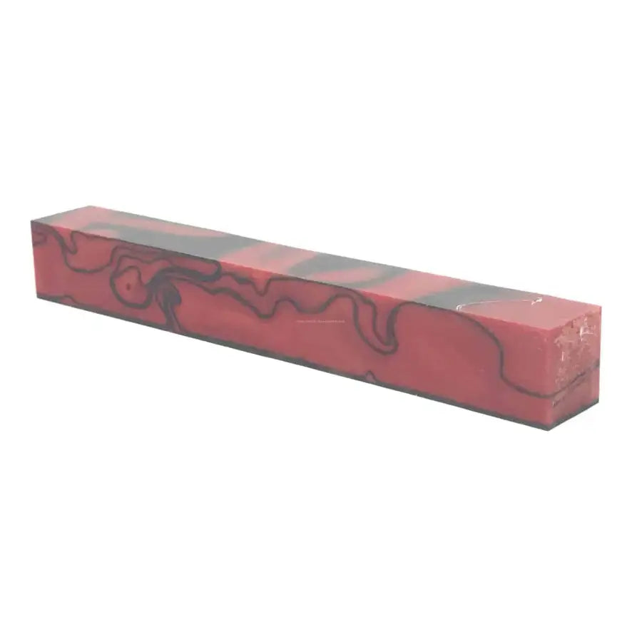 Red Devil - Acrylic Kirinite Pen Blank - Blanks - Fast shipping