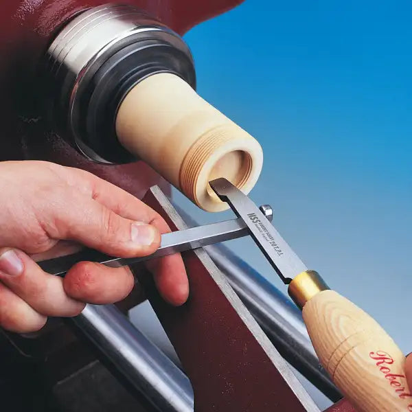 Robert Sorby Thread Cutting Set (890) - Woodturning Tools Cutters come in pairs and include a tool for exterior threads