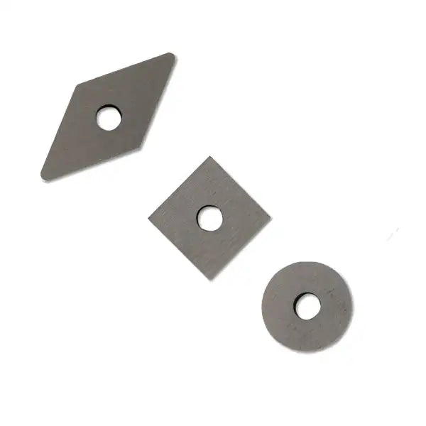 Robert Sorby Turnmaster 3 Pack HSS Cutters - RSTM-TIP123 - of 3, Round, Detail Point and Square for the TurnMaster.