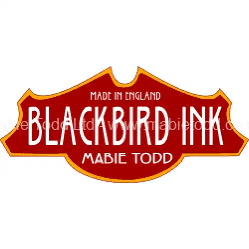 Robin Red Fountain Pen Ink - Blackbird - A premium quality red fountain pen ink by Ink, from the home of Mabie Todd.
