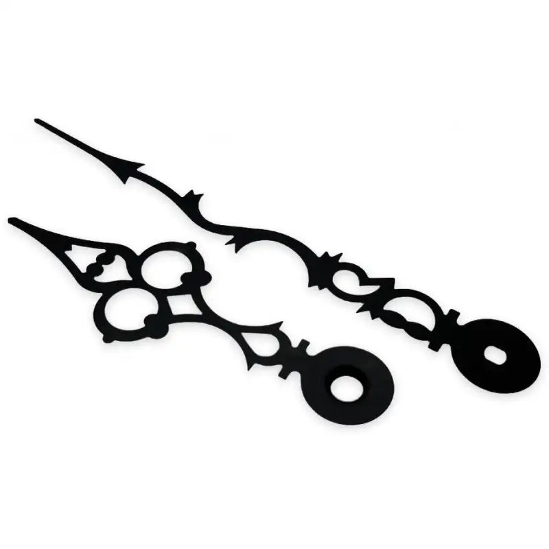 Serpentine Clock Hands - Black / 100mm - Fast shipping