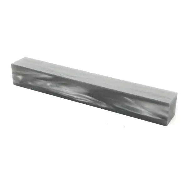 Silver Pearl - Acrylic Kirinite Pen Blank - Blanks is a fantastic new acrylic resin pen blank This cast thermoset based