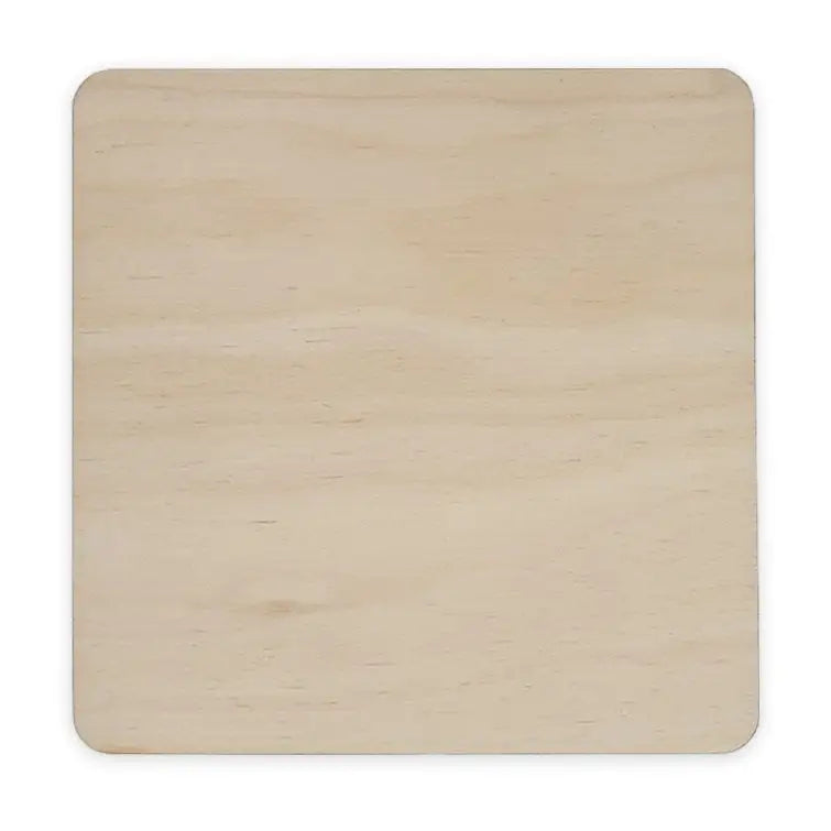 Square Pyrography Wooden Blanks - Fast shipping