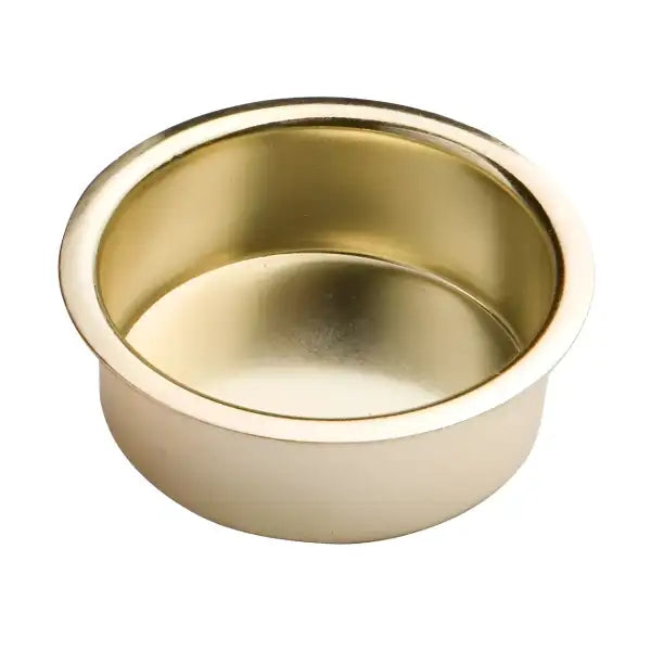 Tea Light Cups / Holders - Brass - Project Accessories Tealight holders to hold your candle tealights in hand made
