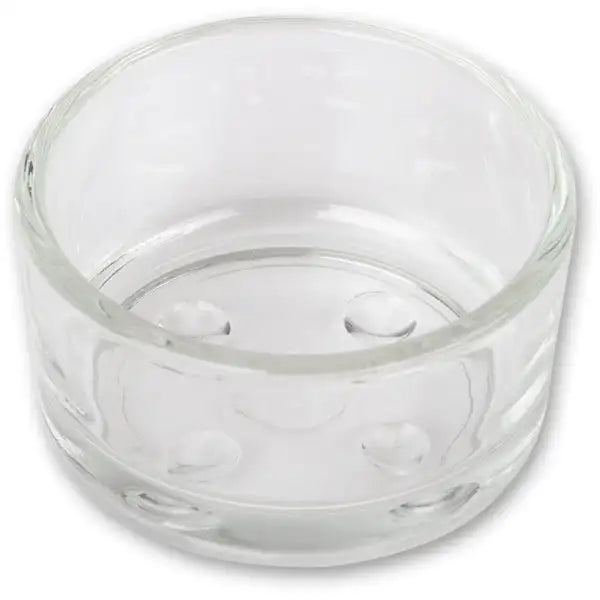 Tealight Cup Holders - Glass - Project Kit holders help protect the surrounding wood from damage heat, flames and wax.