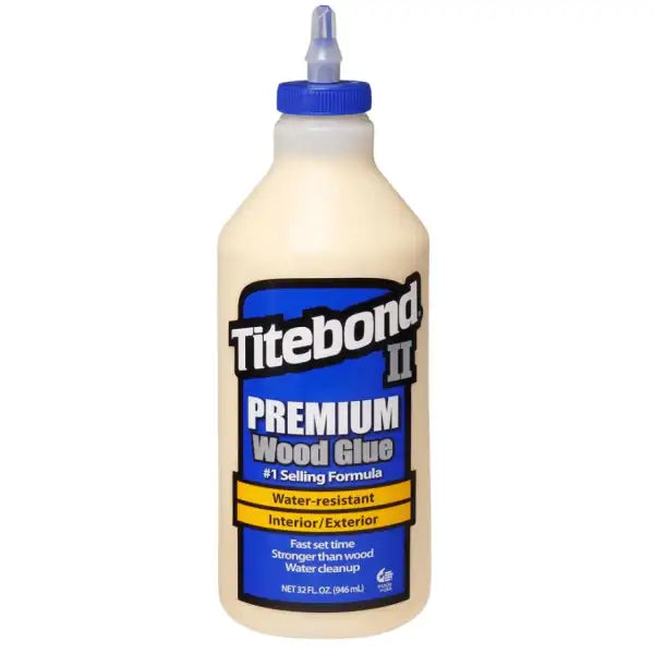 Titebond II Premium Wood Glue - 32 fl oz - & Adhesives is highly effective for a variety of exterior woodworking