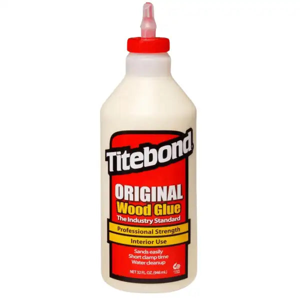 Titebond Original Wood Glue - 32 fl oz - & Adhesives The industry standard for woodworking. It provides a strong