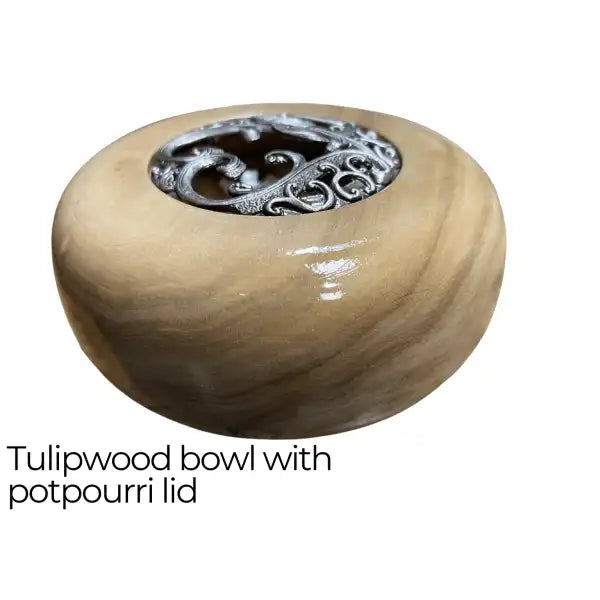 Tulip Wood Bowl Blanks (Round) - wood is a light and easy to turn wood. Janka 540 lbf (2, 400 N) Originating from North