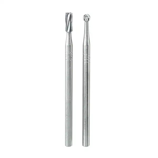 TUNGSTEN CARBIDE MILLERS x 2 - These milling bits fit Proxxon’s handheld rotary tools and MICROMOT machines, giving