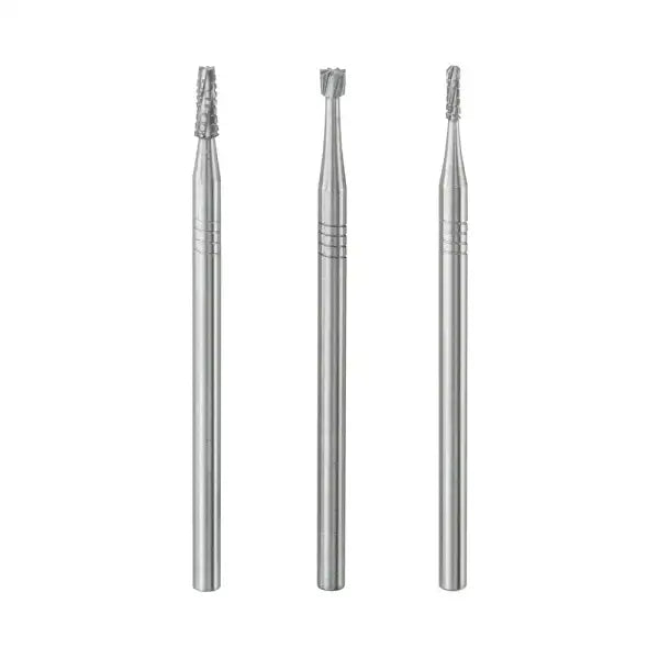 TUNGSTEN CARBIDE MILLERS x 3 - These milling bits fit Proxxon’s handheld rotary tools and MICROMOT machines, giving
