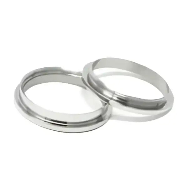 Two piece 6mm Stainless Steel Ring Core & Screw Fit - Cores 2 Comfort Quality Band with a width and fitment Flat edges