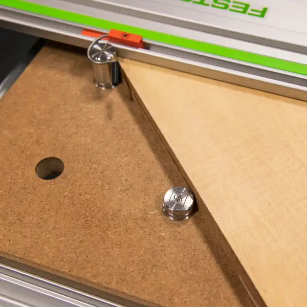 UJK Expanding 20mm Dogs - 10mm Height (Pkt 2) - MFT & Parf Guide System For benches and tables with dog holes Simple