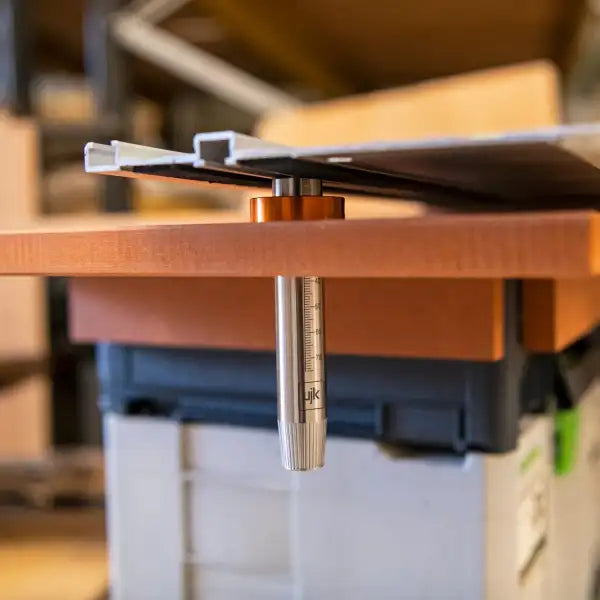 UJK Guide Rail Dogs for Festool (Pkt 2) - MFT & Parf System Replaces the need rail clips Tee-bolt design fits into