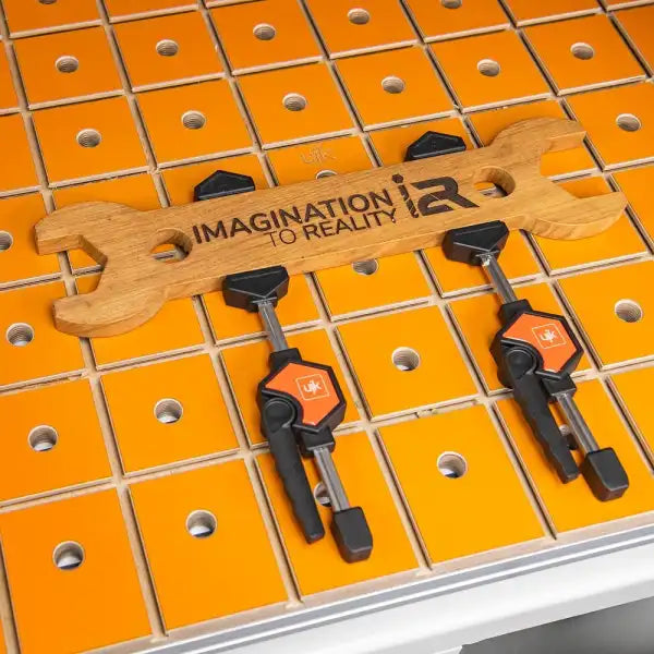 UJK MFT Horizontal Quick Clamps (2 Pack) - & Parf Guide System Fits perfectly with 20mm dog holes on Style workbench