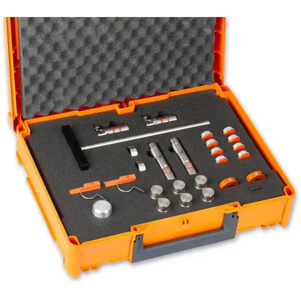 UJK Super Dog Accessory Kit In T-Loc Case - MFT & Parf Guide System 22 Essential 2 x Dogs, 6 Pups, Rail Clips, 1 Repeat