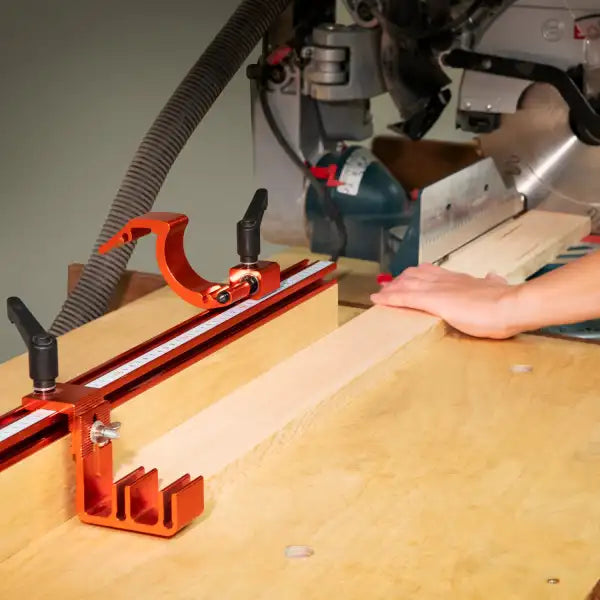 UJK Track & Stop Kit - MFT Parf Guide System Turns a mitre saw into precision cutting system Repeatable cuts