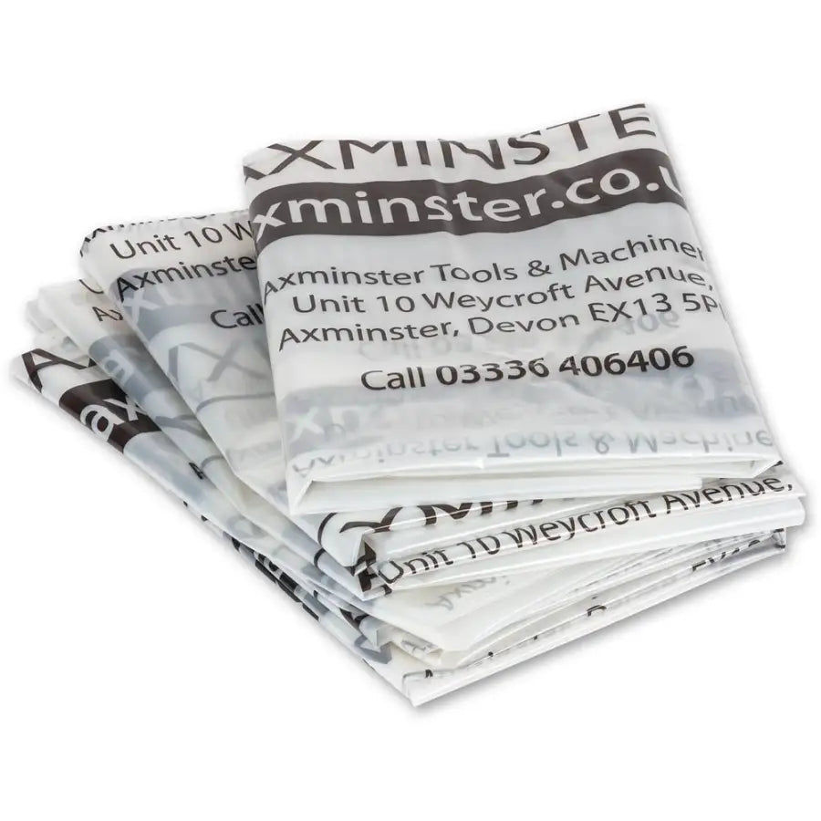 WASTE SACK 735mm W x 1190mm H (BLACK) (PK10) - Exotic Hardwood Pen Blanks - Fast shipping