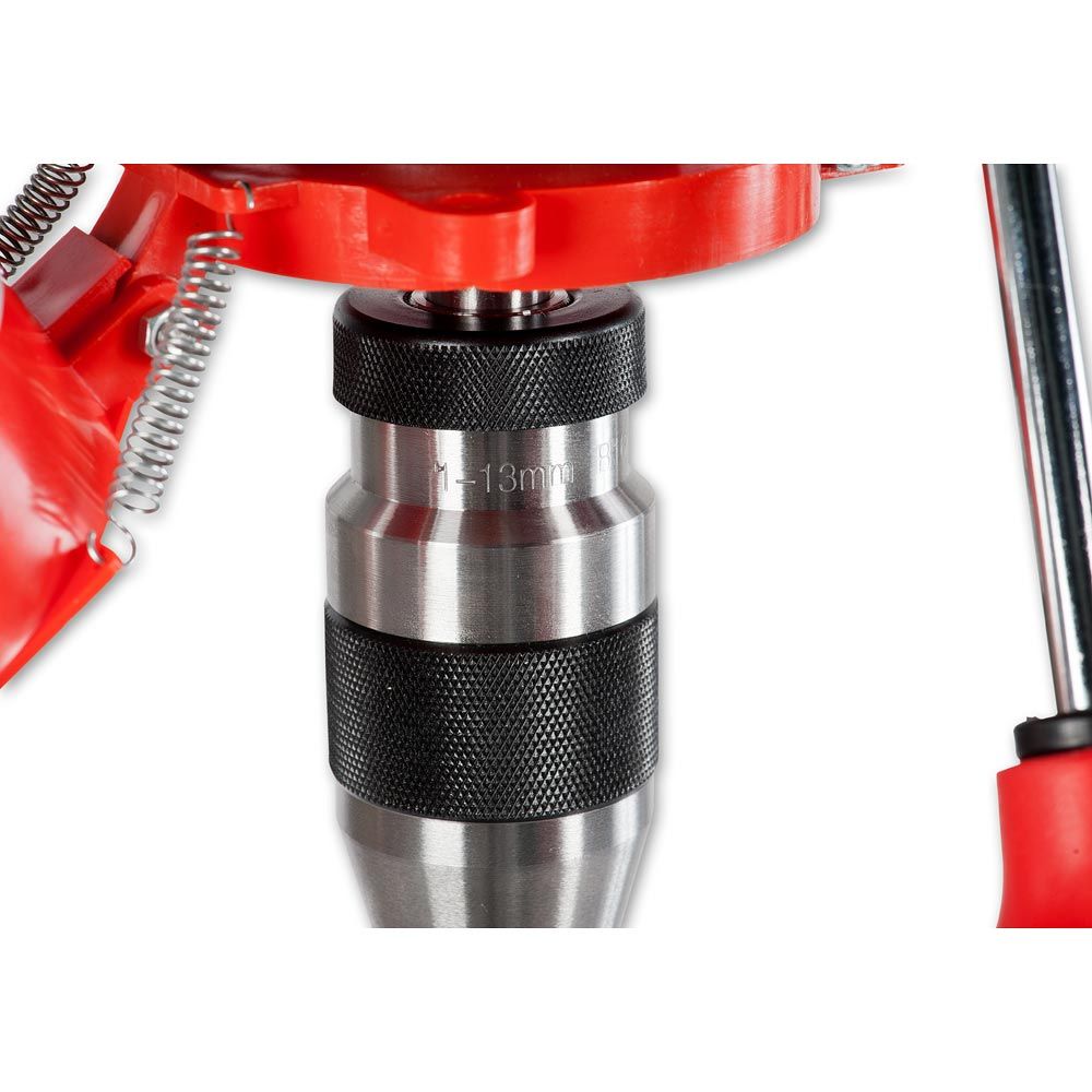 Axminster Workshop AW285PD Bench Pillar Drill - Drills Sturdy cast iron construction, spindle runs in high quality