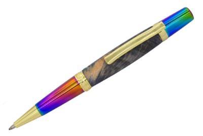 Gold & Multicolour Elegant Beauty Cerra Pen Kit - Turning Kits - Fast shipping