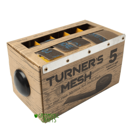 Turners Mesh Abrasive Strip 5-Grit Pack Rotur