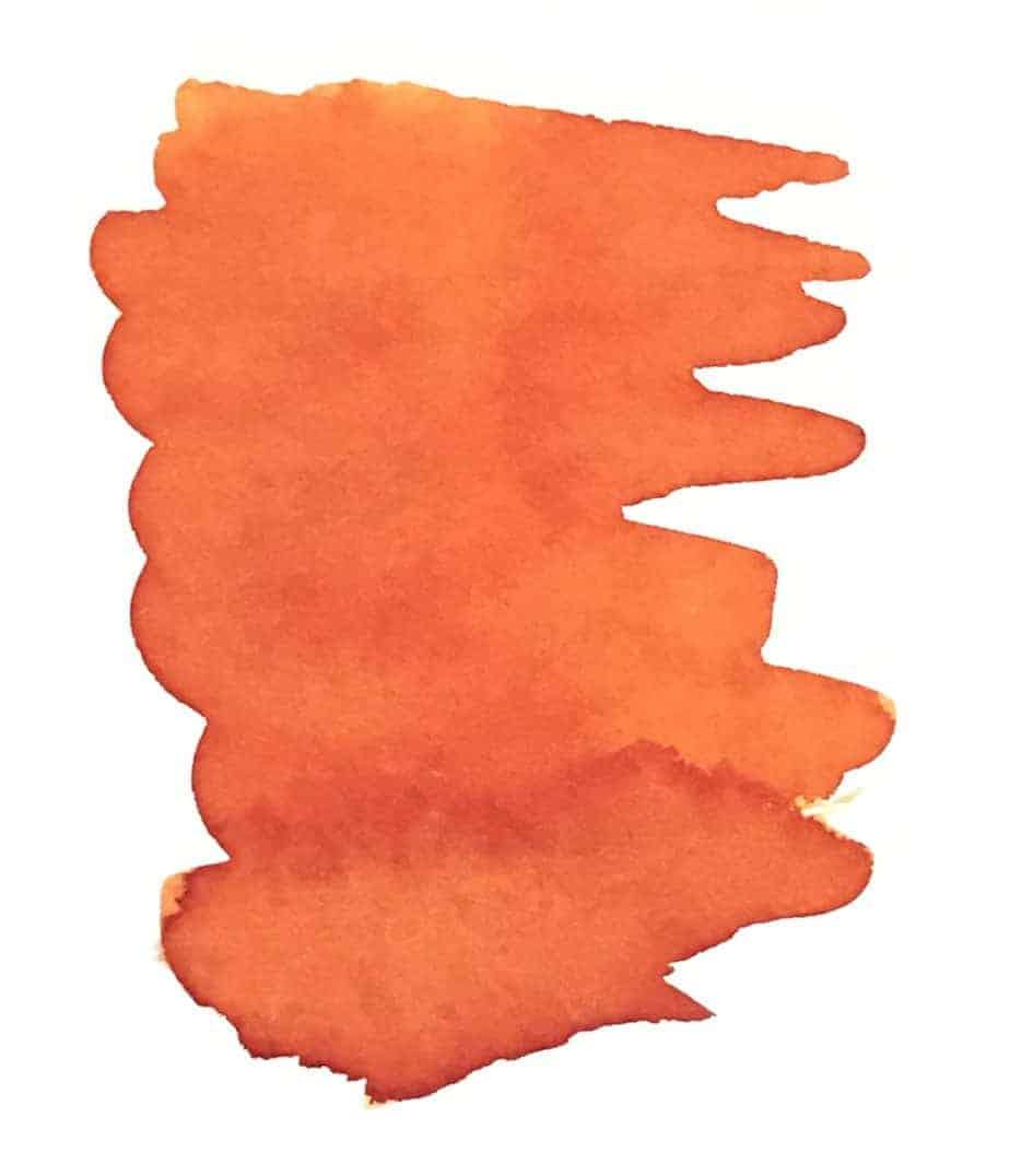 Puffin Orange Fountain Pen Ink Blackbird Ink