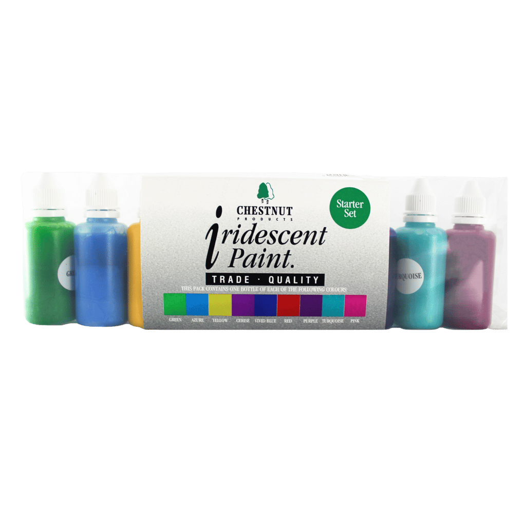 Chestnut Products Iridescent Paint Starter Set