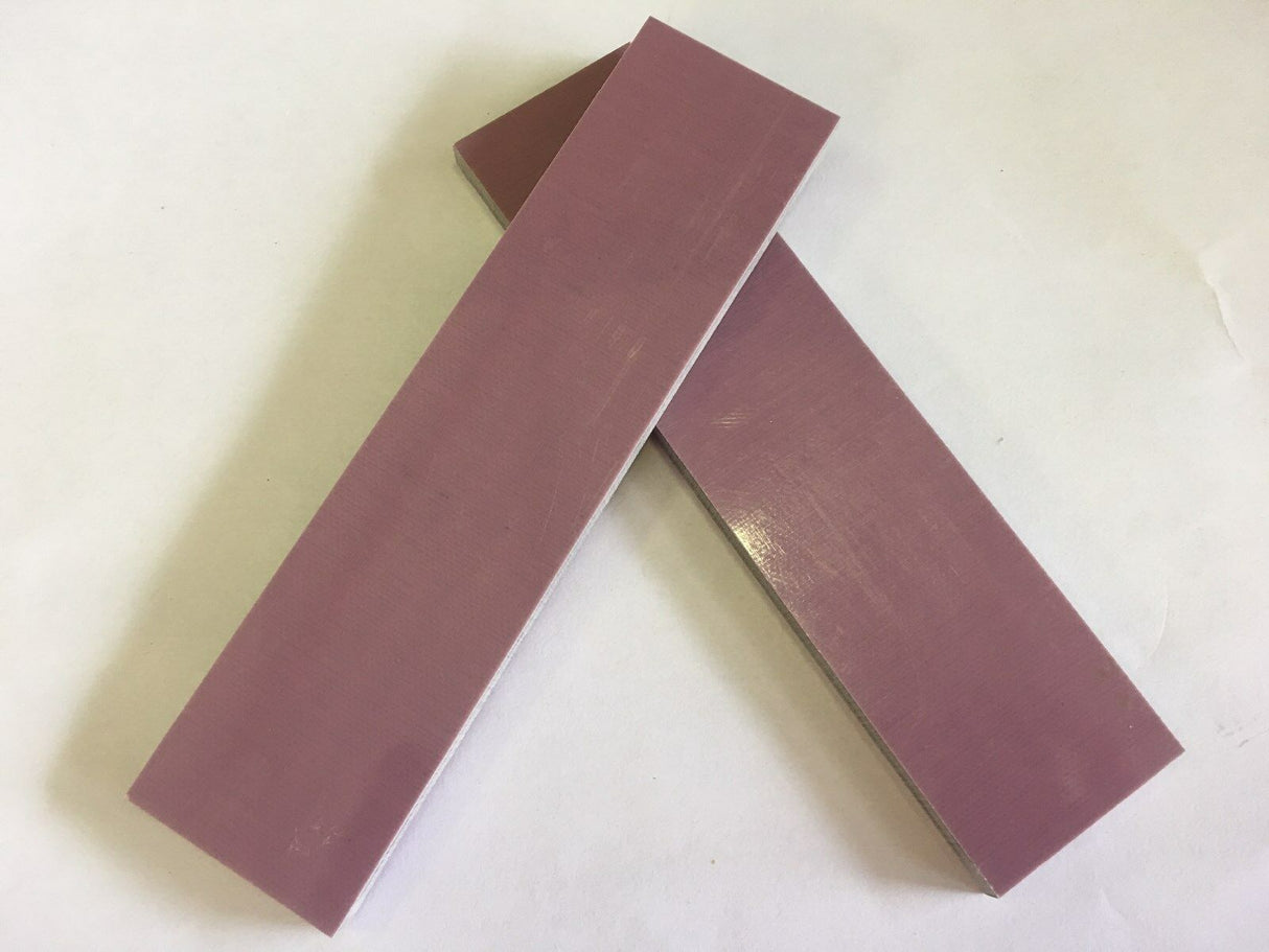 G10 Knife Scales - Pink/Black - Set of 2 - G10 Knife Scales - Fast shipping