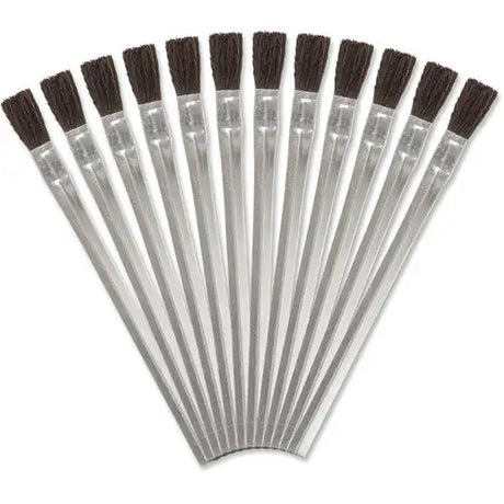 1/2’’ DISPOSABLE BRUSHES 12 PER PACK - Fast shipping