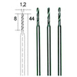 1.2mm HSS DRILL BITS (PK 3) - These high-speed steel (HSS) are built for precise, reliable drilling in model making,