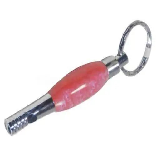 10 pack Chrome keyring whistle kit with bushings - Project Kit - Fast shipping