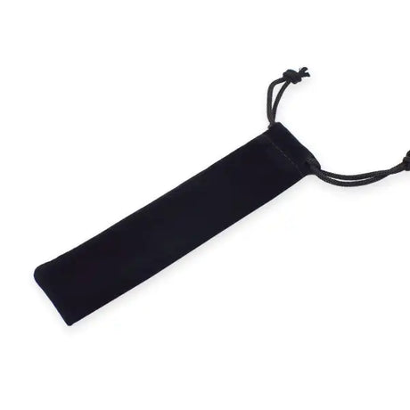 10 pack Velvet Drawstring Pen Pouches - Black - Cases Pack of Available Blue Red Pink Purple.
