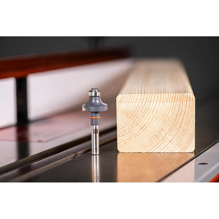 UJK Edge Breaking Router Cutter 6mm Radius - 1/4" Shank
