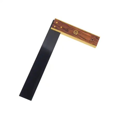 12” Carpenters Try Square - Spear & Jackson - Tools Base Rosewood Stained Hardwood with Brass top and bottom faces 203