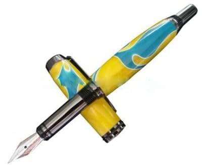 Gun Metal Jr Gentleman Fountain Pen Kit (upgraded version) Greenvill Crafts