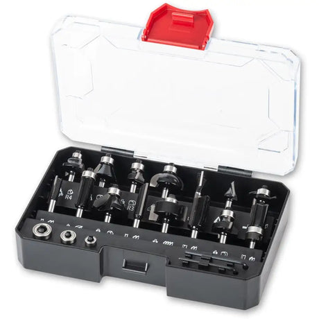 15 Piece 1/4’’ Router Cutter Set - Fast shipping