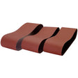 150 x 1220mm 120 Grit 3 Pack of Sanding Belts for Record Power BDS250 - Abrasives