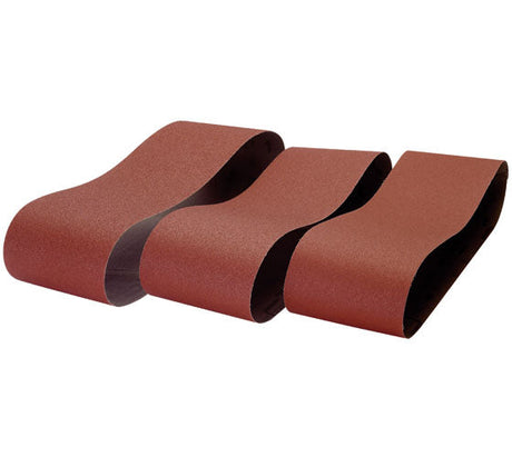 150 x 1220mm 120 Grit 3 Pack of Sanding Belts for Record Power BDS250