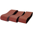 150 x 1220mm 60 Grit 3 Pack of Sanding Belts for Record Power BDS250 - Abrasives - Fast shipping