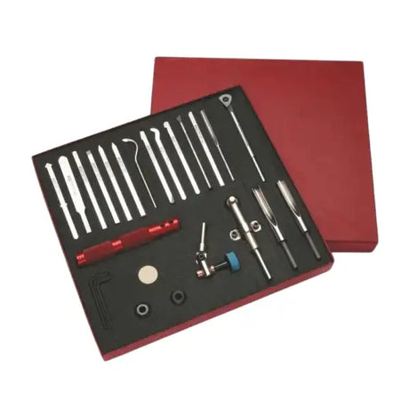 18 Tool Modular Micro Set (888HS18T) - tools The set has all the micro woodturner needs to create anything