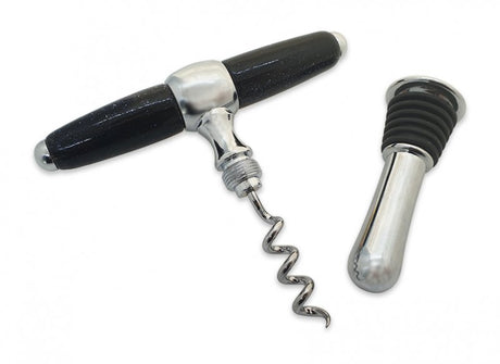 Artisan Handled Corkscrew Bottle Stopper Kit