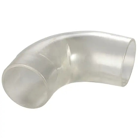 2.5 Inch Clear Plastic 90 Degree Elbow - Record Power - Dust Extraction Accessories 90º elbow connector