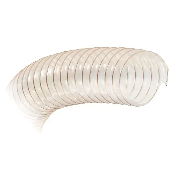2 metre 100mm Dust Extraction Hose left hand Helix - Accessories metres of diameter left-hand helix PVC hose. Record