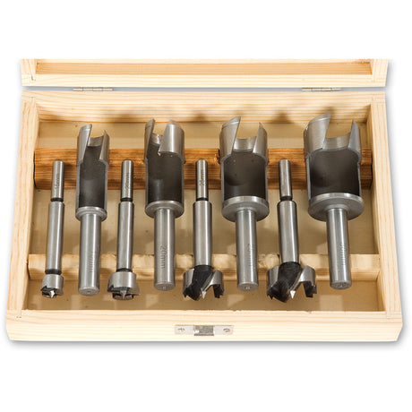 DRILL & BARREL PLUG CUTTER 8 SET 15 20,25 30MM - Hand Tools - Fast shipping