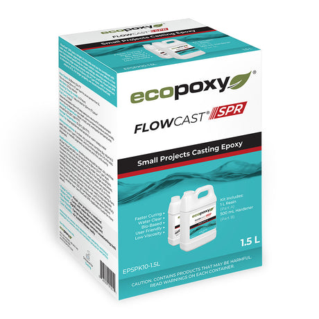 EcoPoxy 1.5L FlowCast SPR Kit - Small Projects Resin