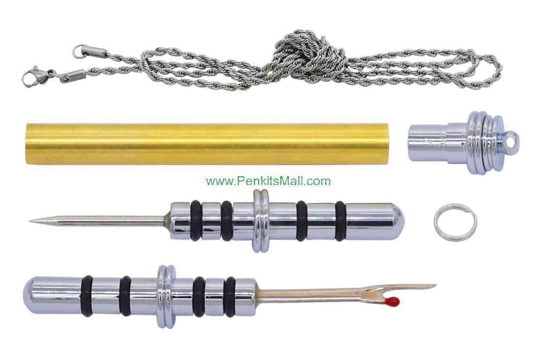 Chrome Seam Ripper Necklace Kit - Seam Rippers - Fast shipping