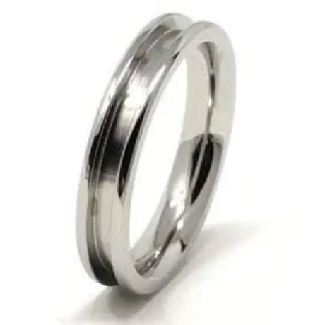 4mm Inlay Stainless Steel Ring Core - Cores - Fast shipping