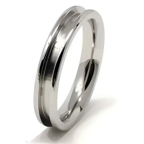 4mm Inlay Stainless Steel Ring Core - Cores These inlay stainless steel ring cores are comfort fit, made from 316L