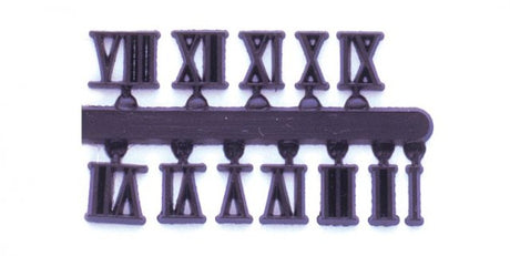 Full Roman Numerals - Black - Clock Making