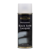 Hampshire Sheen Pro Satin Gloss Lacquer Spray Hampshire Sheen’s Professional Black Satin Lacquer is perfect for crafting those unique and elegant pieces.  It’s special formulation ensures fast drying times while providing a silky feeling finish that will resist fading, cracking, and peeling.